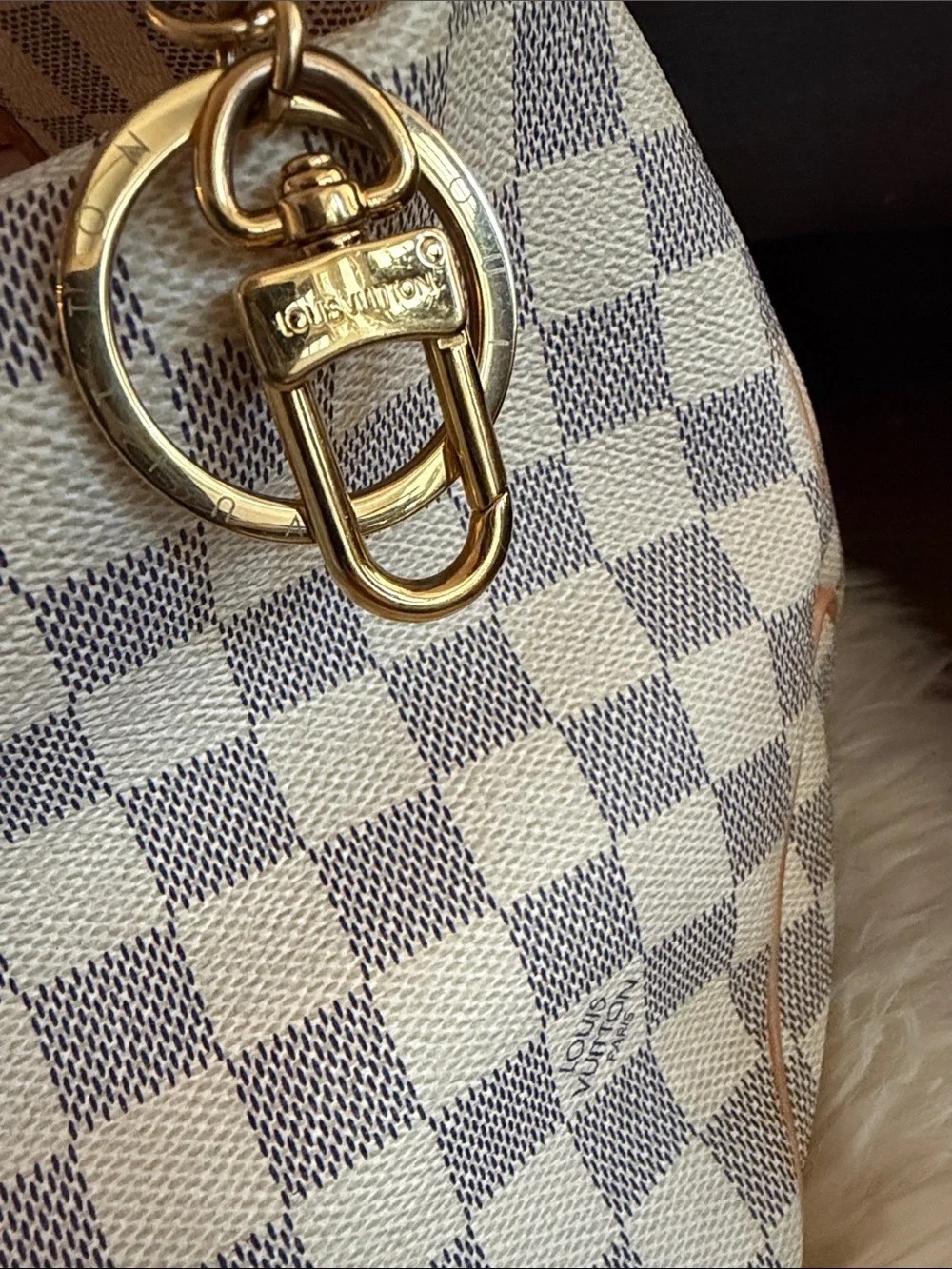 Louis Vuitton Damier Azur Delightful
